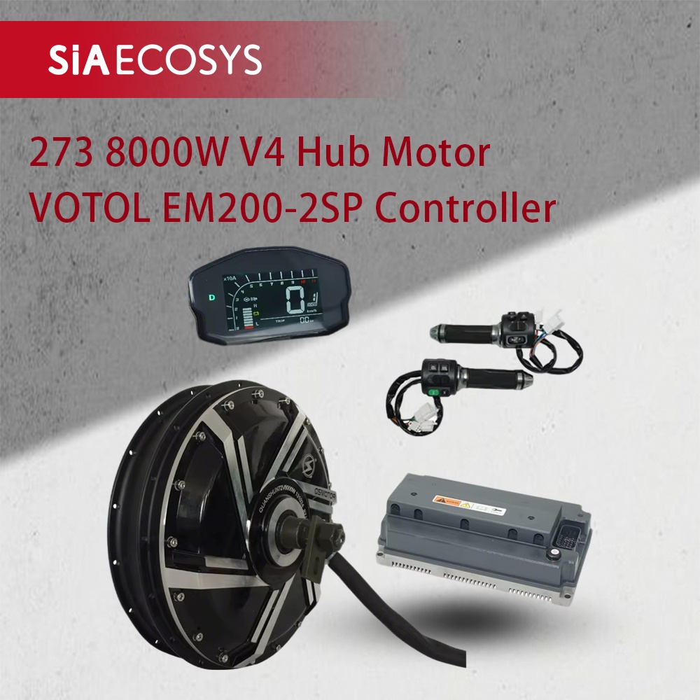 Qs273 Hub Motor 8000W 72V - Kit de conversion QSMOTOR QS273 8000W