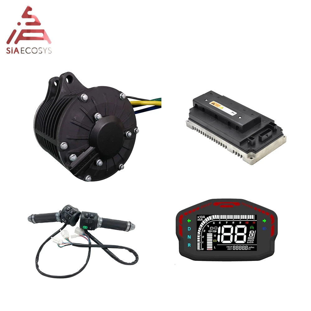Mid Drive Motor Kit 72V 3000W - Kit de conversion pour moto électrique