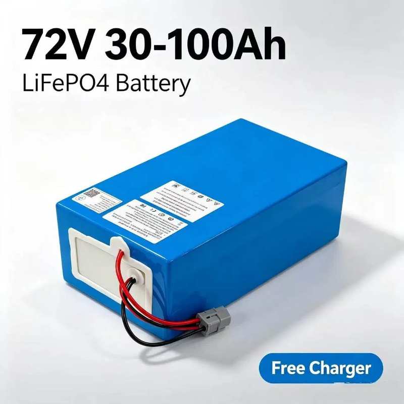 72V 60Ah Lifepo4 Battery Pack - Batterie XNY Lithium LiFePO4 72V 50Ah