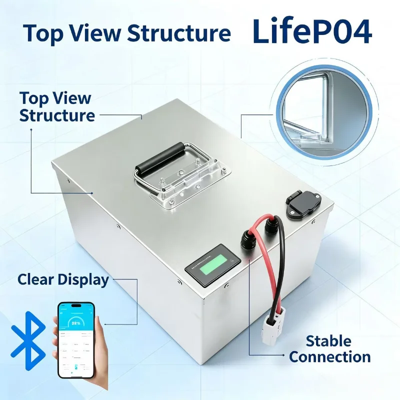 Batterie LiFePO4 72V 60Ah, pac - 72V 60Ah Lifepo4 Battery Pack avis et prix