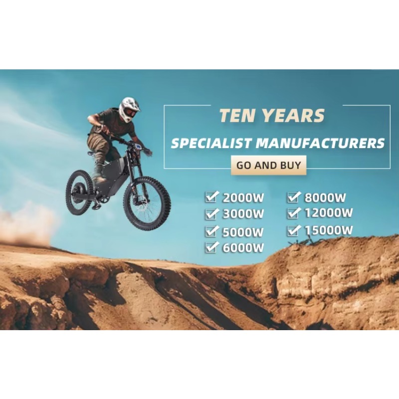 Vélo électrique Enduro haute p - 72V 12000W Electric Dirt Bike avis et prix